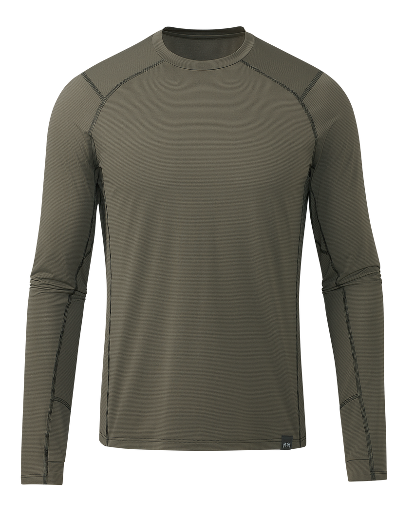 Vital S1 Long Sleeve Crew | Ash