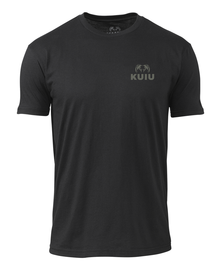 KUIU Ram Chest Logo T-Shirt | Black
