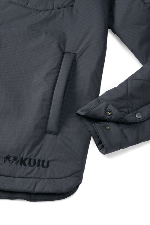 Base Camp Insulated Snap Shirt | Gunmetal